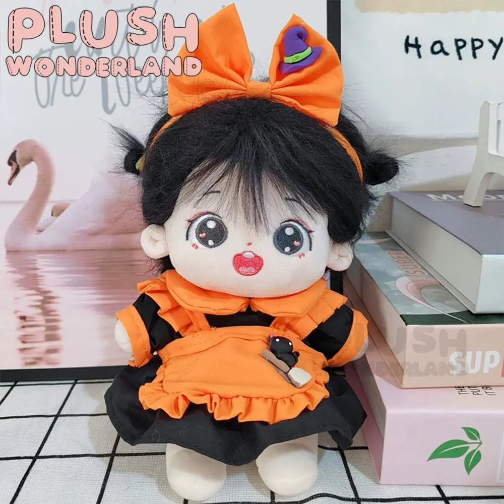 [20CM Doll Clothes] Black and Orange Halloween Set