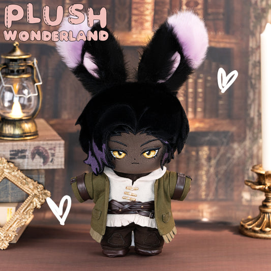 【PRESALE】PLUSH WONDERLAND Black Rabbit Traveler Plushie 20CM Cotton Doll