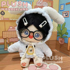 【IN STOCK】PLUSH WONDERLAND Fluffy Easter Rabbit Ears Plushies Cotton Doll Clothes 10CM/20CM