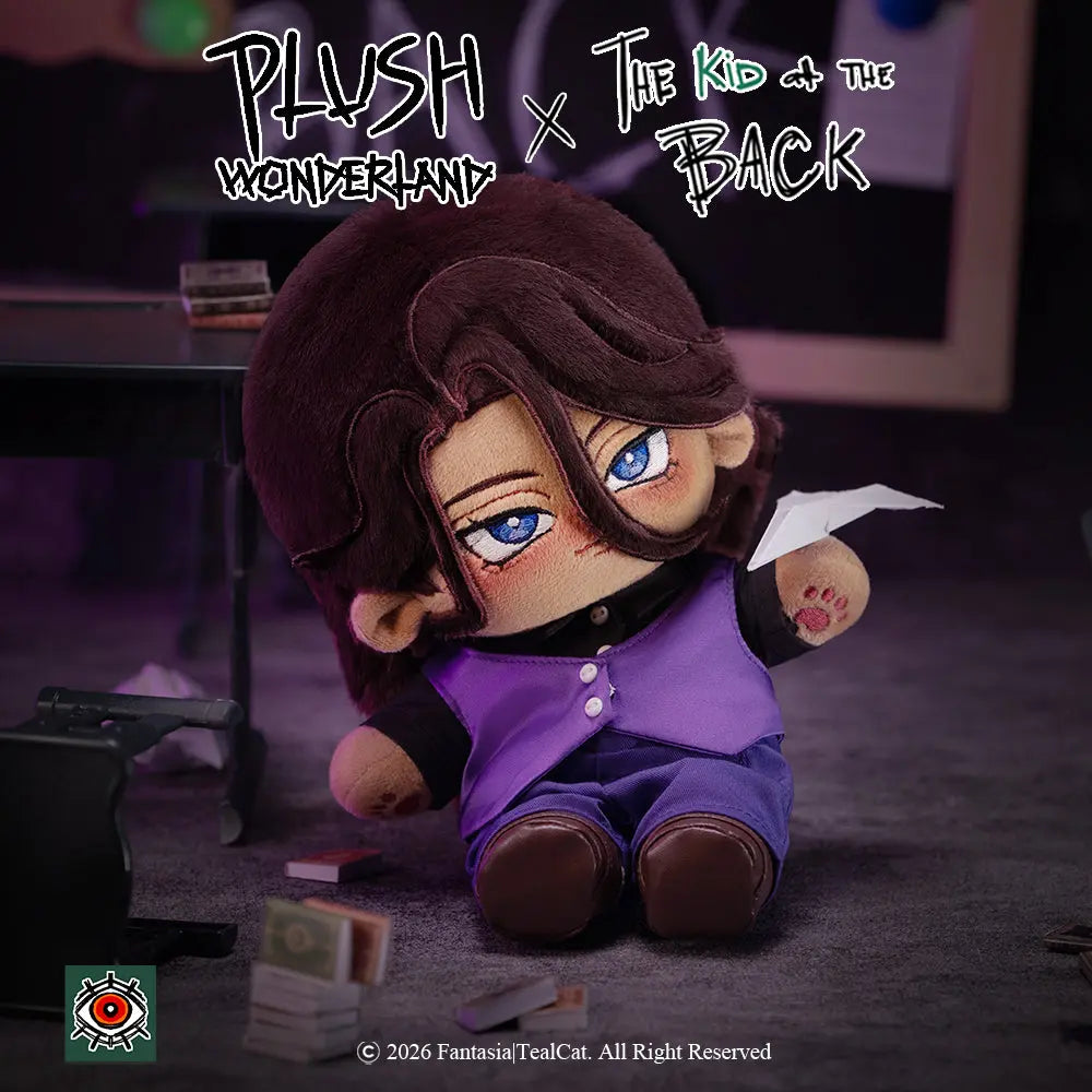 【INSTOCK】【Authorized】PLUSH WONDERLAND The Kid at the Back Jericho Ichabod Plushie 20CM Cotton Doll Authorized   【INSTOCK】【Authorized】PLUSH WONDERLAND The Kid at the Back Jericho Ichabod Plushie 20CM Cotton Doll Authorized