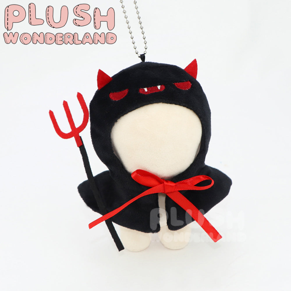 【IN STOCK】PLUSH WONDERLAND Doll Clothes 10CM Halloween Clothes Cape Devil Fork