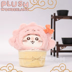 【IN STOCK】PLUSH WONDERLAND Cantonese style tea  Plushies Cotton Doll Clothes 10 CM