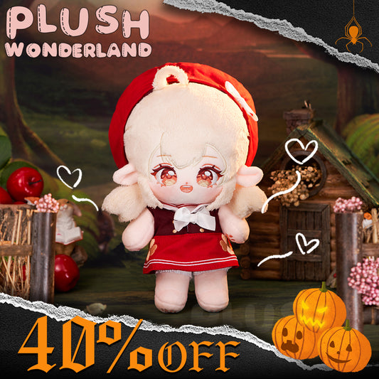 【Halloween 40% OFF】【Last Batch】【Few IN STOCK】PLUSH WONDERLAND Red leaves chasing wild waves/ The little Red witch Cotton  Doll Plushies 20CM Plush FANMADE