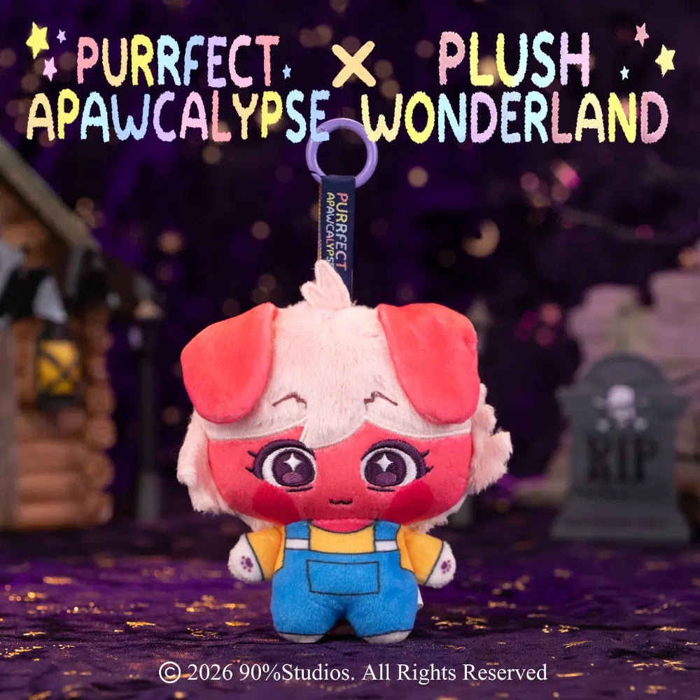 [10CM Doll] [Authorized] Purrfect Apawcalypse Plushie Keychain