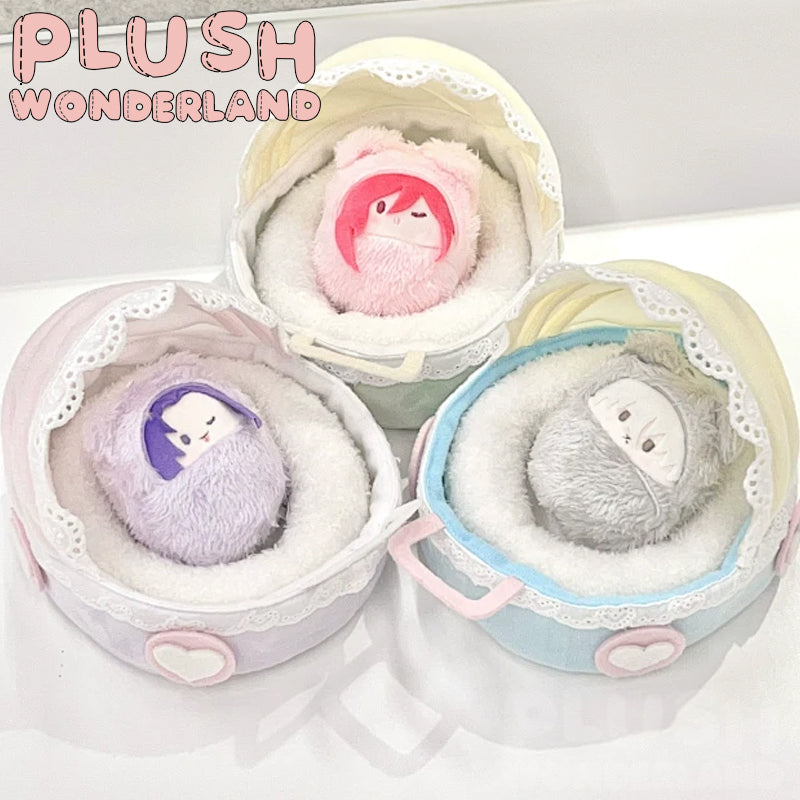 【Auf Lager】Plüsch-Wunderland-Kinderwagen-Serie, Baumwollpuppe, 10 cm Puppenbett