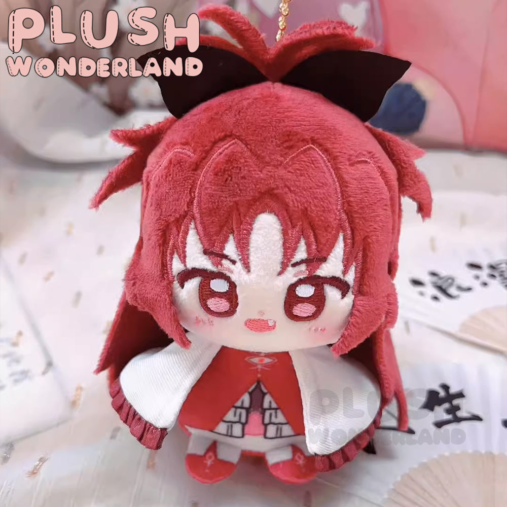 【SOFORT VERFÜGBAR】Plüschtier WONDERLAND Anime Plüschtier aus Baumwolle, sitzend, bedruckter Körper, 10 cm, Anhänger
