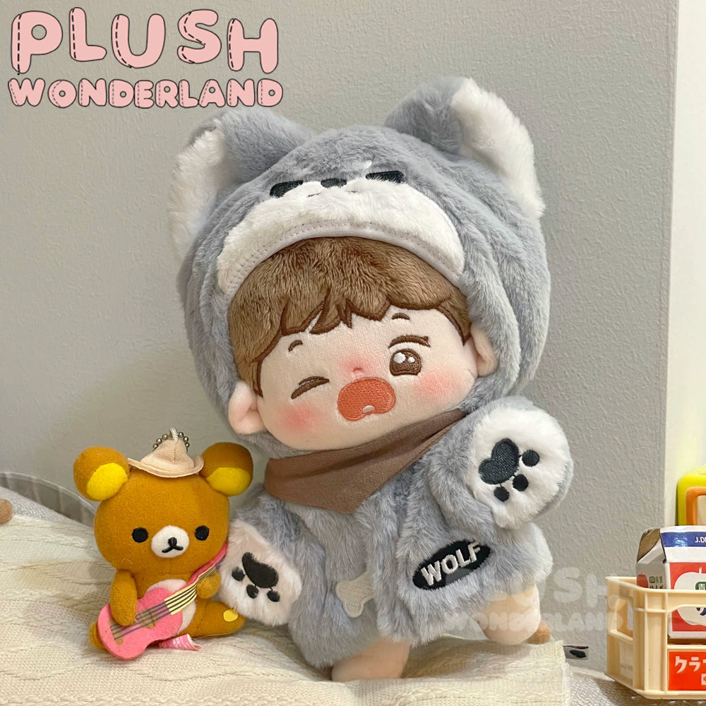 【IN STOCK】PLUSH WONDERLAND Animal Fluffy 10CM/20CM Cotton Clothes