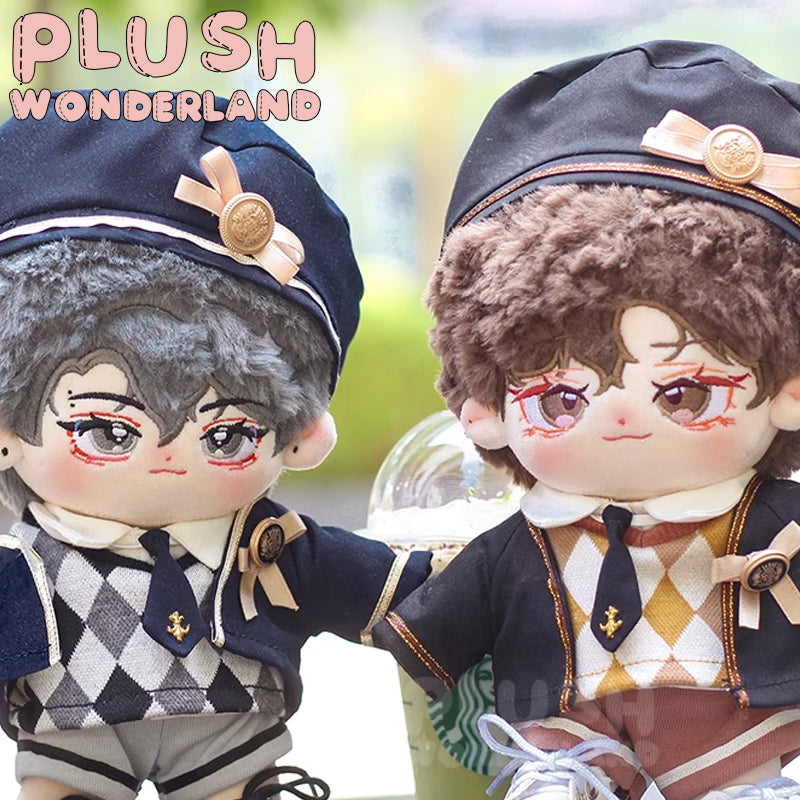 【IN STOCK】PLUSH WONDERLAND College Style Uniform Plushies Cotton Doll Clothes 20CM