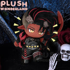 【Ausverkauft】Plüschtier „Crimson Warrior“ aus dem Wunderland, 20 cm, aus Baumwolle, hergestellt von Fans