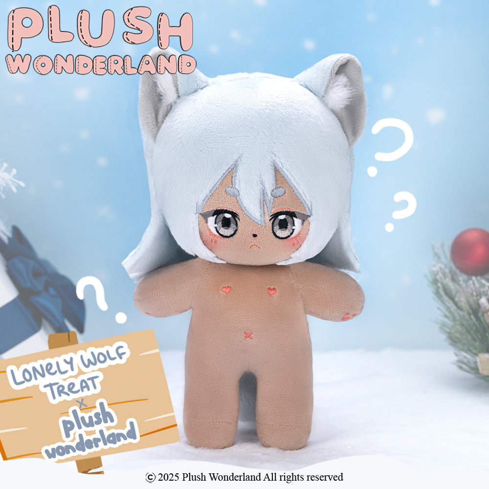 【PRESALE】【Authorized】PLUSH WONDERLAND Lonely Wolf Treat Treat 20CM Plushie Cotton Doll