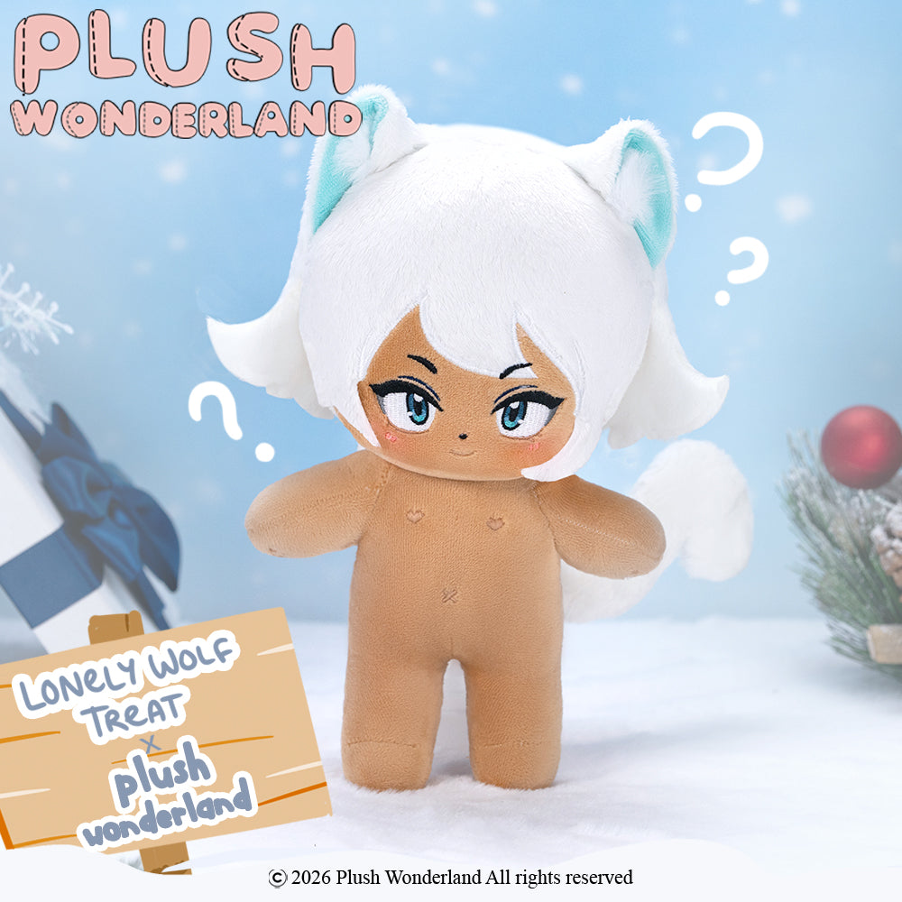 【PRESALE】【Authorized】PLUSH WONDERLAND Lonely Wolf Treat Moxie 20CM Plushie Cotton Doll