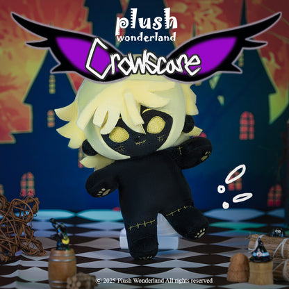 【PRESALE】【Authorized】PLUSH WONDERLAND Crowscare Ryo Night Ver. 20CM Plushie Cotton Doll