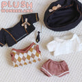 【IN STOCK】PLUSH WONDERLAND College Style Uniform Plushies Cotton Doll Clothes 20CM