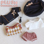 【IN STOCK】PLUSH WONDERLAND College Style Uniform Plushies Cotton Doll Clothes 20CM
