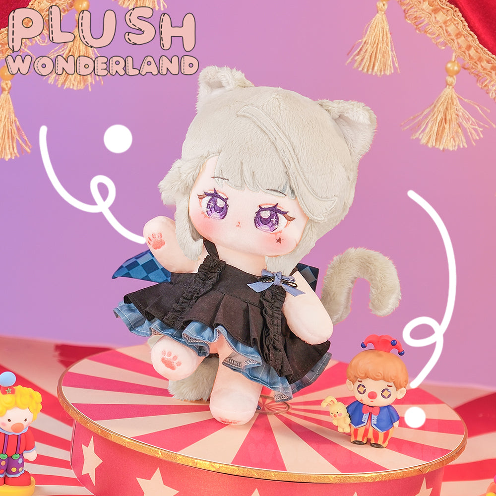 【Ausverkauft】Plüschtier WONDERLAND Shadow of Serenity aus Baumwolle, handgefertigt, 20 cm