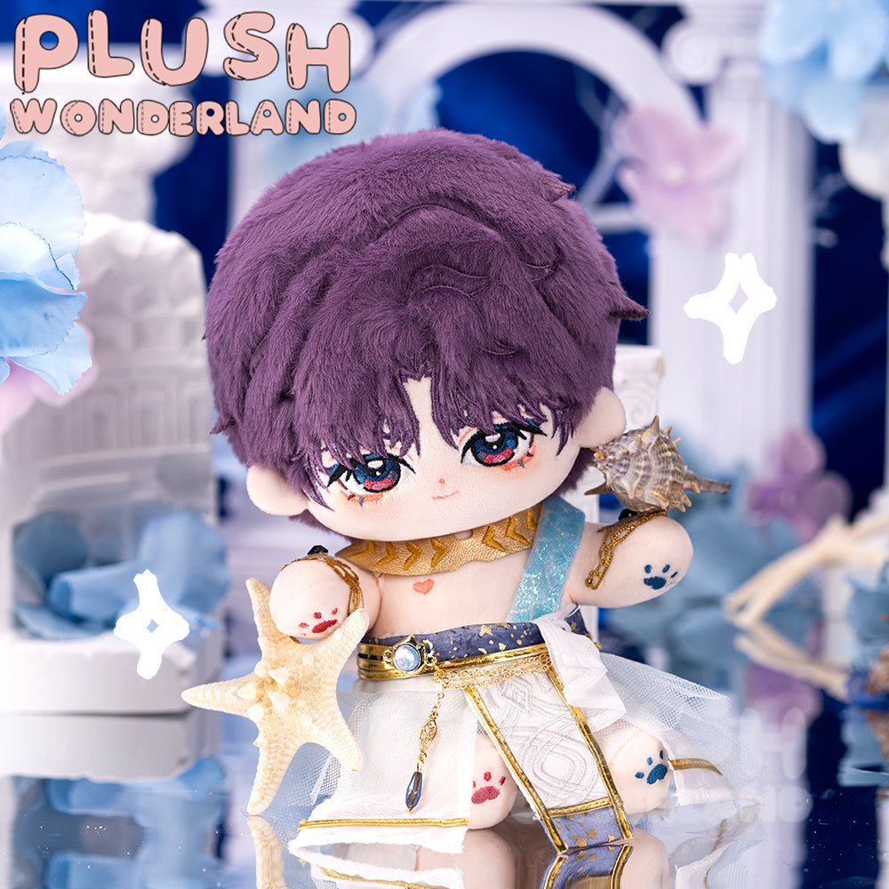 【VORVERKAUF】Plüschtier „Prinz der Meerjungfrau“ aus dem Wunderland, 20 cm, aus Baumwolle, Fan-Herstellung