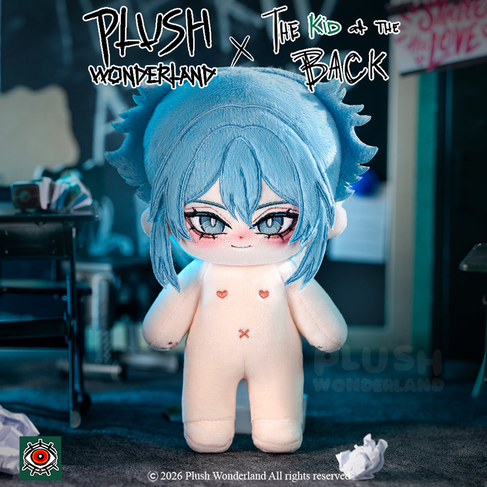 【INSTOCK】【Authorized】PLUSH WONDERLAND The Kid at the Back Hyugo Plushie 20CM Doll Authorized
