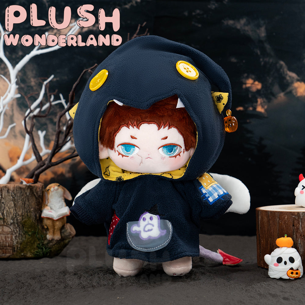 【IN STOCK】PLUSH WONDERLAND Doll Clothes 10CM/20CM Halloween Ghost Clothes White Purple Navy