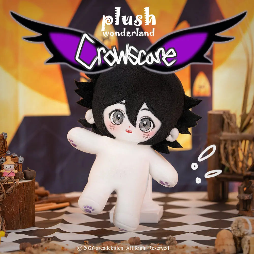 【In Stock】【Authorized】PLUSH WONDERLAND Crowscare Ryo Daytime Ver. 20CM Plushie Cotton Doll   【In Stock】【Authorized】PLUSH WONDERLAND Crowscare Ryo Daytime Ver. 20CM Plushie Cotton Doll