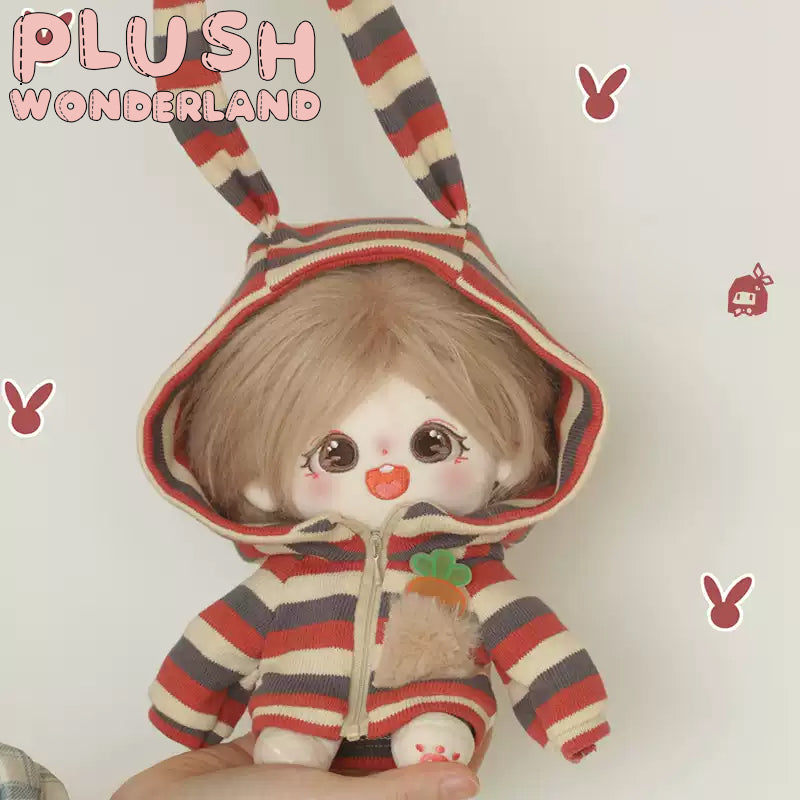 【IN STOCK】PLUSH WONDERLAND Cute Bunny Stripe Unisex Clothes Boys & Girls 20CM Doll Clothes