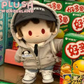 【IN STOCK】PLUSH WONDERLAND Cute Gray Outfit Set 20CM Doll Clothes