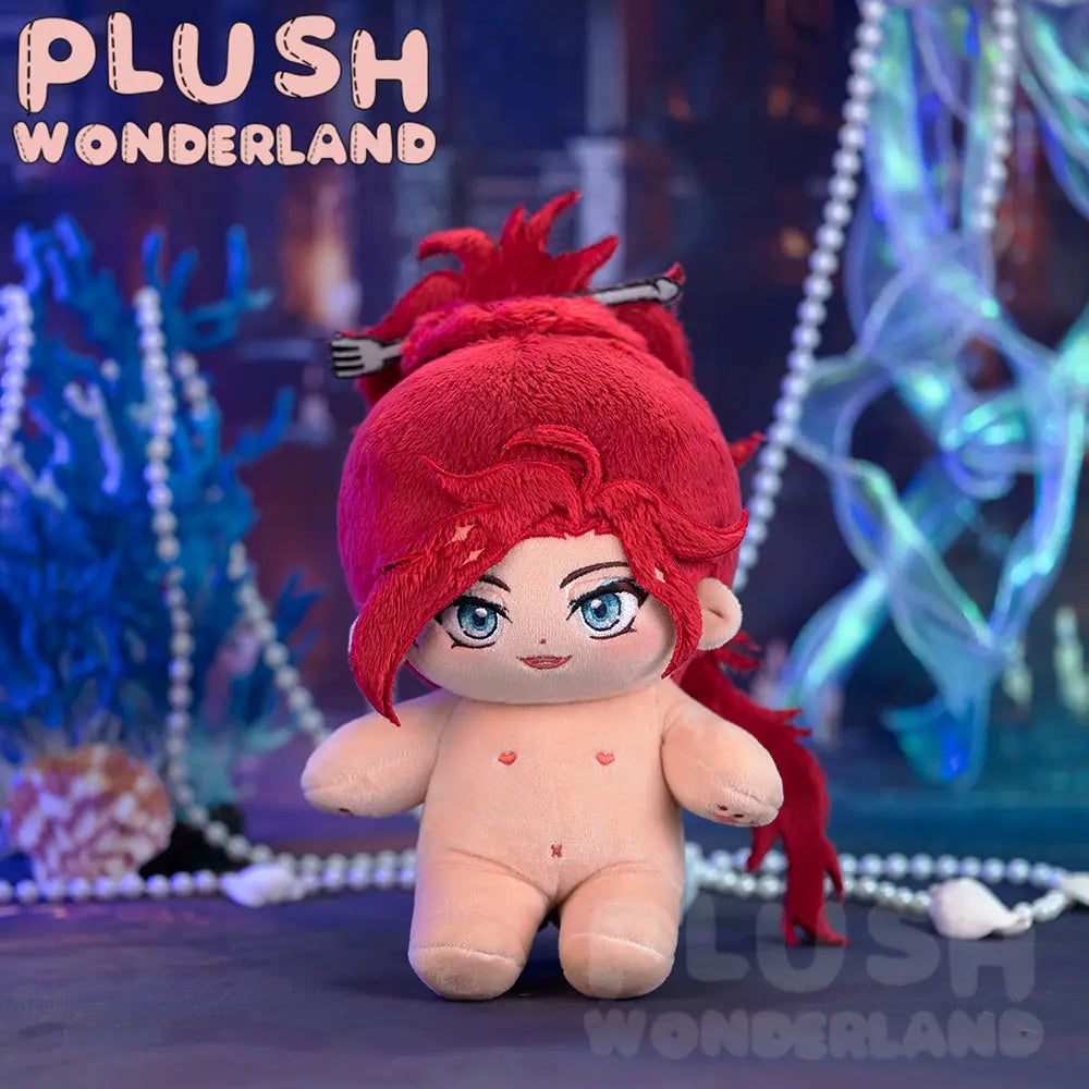 [20CM Doll] Red Mermaid Plushie FANMADE