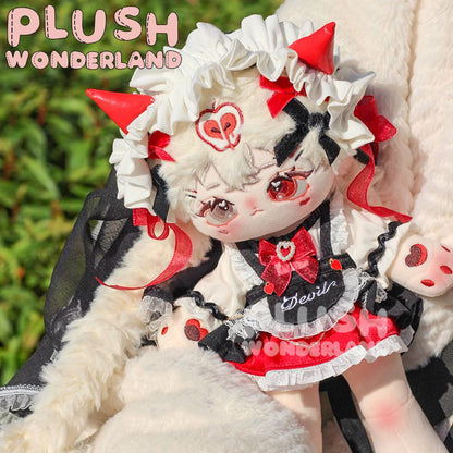【In Stock】PLUSH WONDERLAND Angel Heart & Devil Wings Plushies Cotton Doll Clothes 20 CM