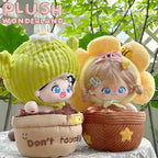 【Auf Lager】Plüsch-Wunderland-Topfpflanzen Kaktus 20 cm Puppenkleidung