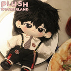 【In Stock】PLUSH WONDERLAND Dark Night Rose Red and Black Uniform Plush Cotton Doll Clothes 20 CM