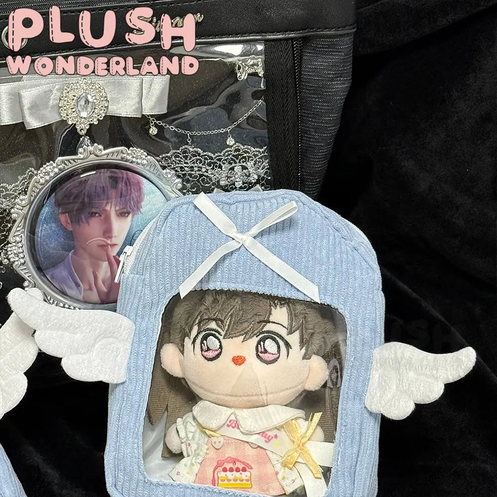 [10CM Doll Hanging Bag]Wing-Shaped Doll Pouch Charm Doll Display