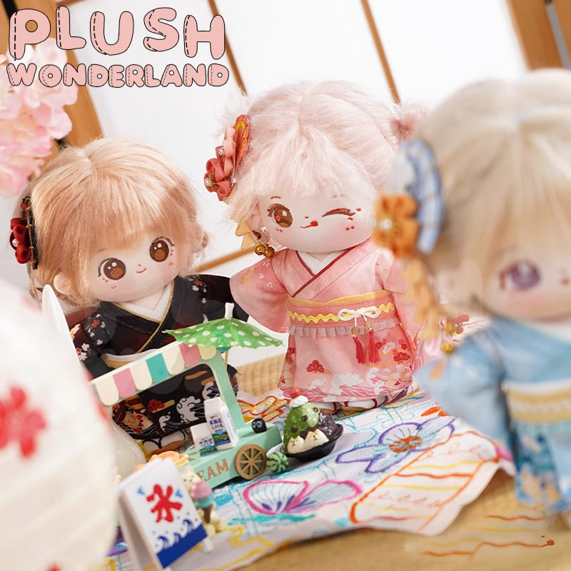 【EN STOCK】PLUSH WONDERLAND Kimono de verano 20CM Ropa para muñecas lindas