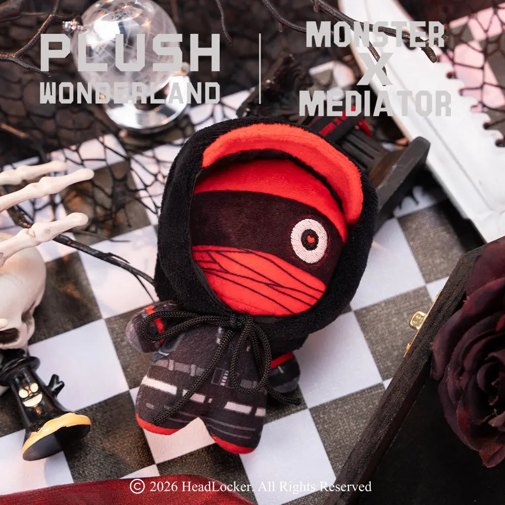 【PRESALE】【Authorized】【10CM Doll】PLUSH WONDERLAND Monster X Mediator NauseAxe404 Plushie 10CM Doll Pendant Keychain   【PRESALE】【Authorized】【10CM Doll】PLUSH WONDERLAND Monster X Mediator NauseAxe404 Plushie 10CM Doll Pendant Keychain