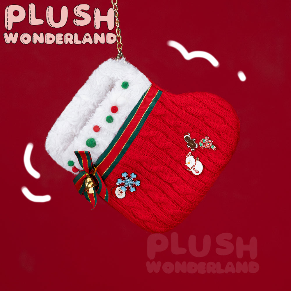【Auf Lager】Plüsch-Weihnachtsstrümpfe aus dem Wunderland, 20 cm groß