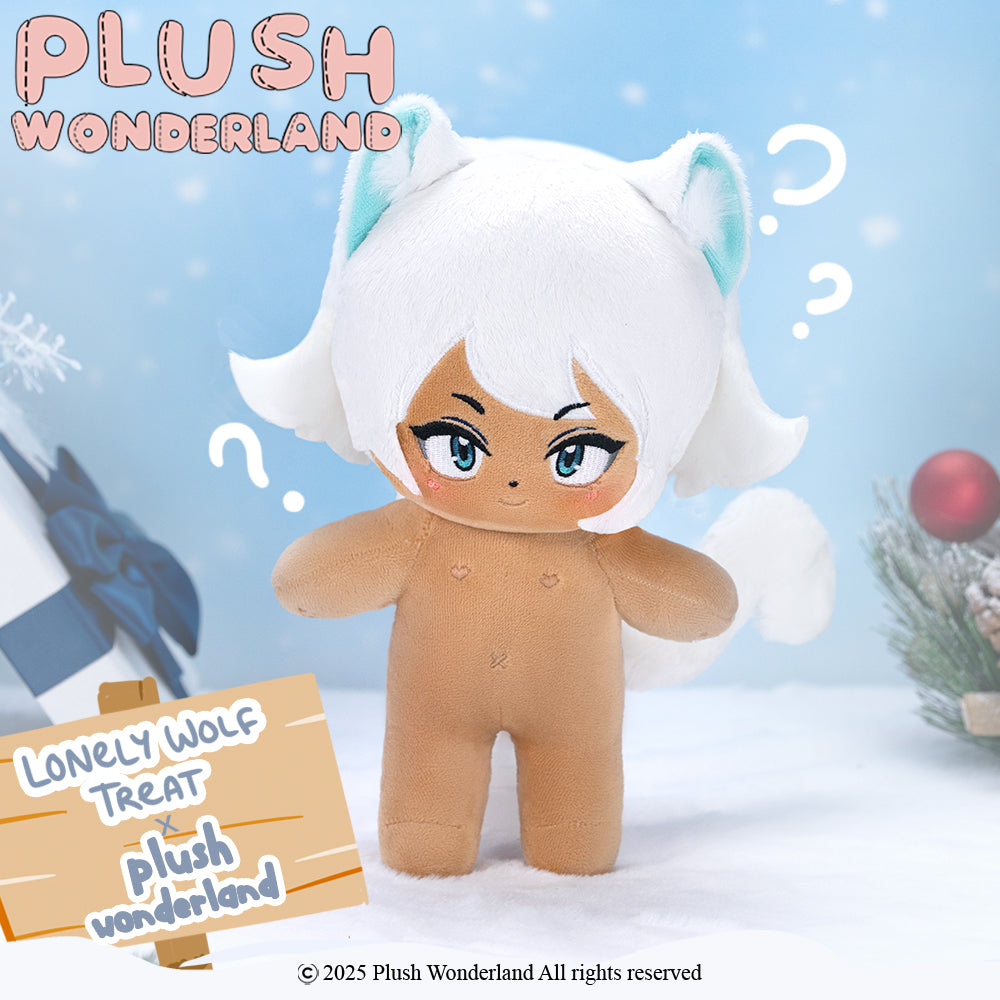 【PRESALE】【Authorized】PLUSH WONDERLAND Lonely Wolf Treat Moxie 20CM Plushie Cotton Doll