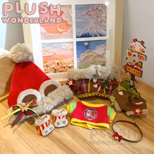 Load image into Gallery viewer, 【IN STOCK】PLUSH WONDERLAND Christmas Bear Cotton Doll Clothes 20CM Fluffy Hat Sweater
