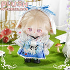 【EN STOCK】PELUCHES WONDERLAND Aventuras de Alicia Muñeca de peluche de 15CM/20CM Ropa estilo Sueño Azul HECHO POR FANS