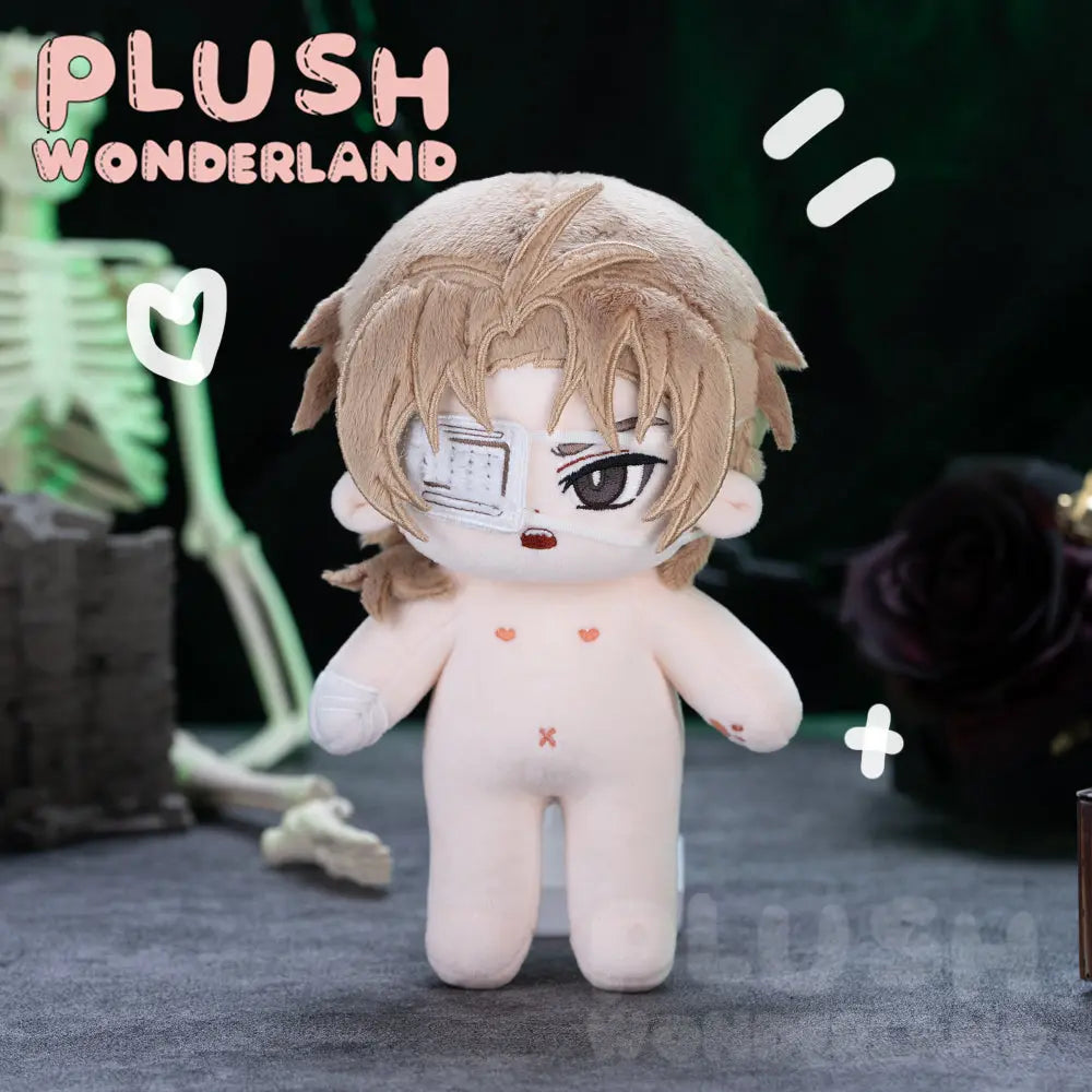 【Musterherstellung】PLUSH WONDERLAND Braune männliche 20CM Baumwollpuppe FANMADE