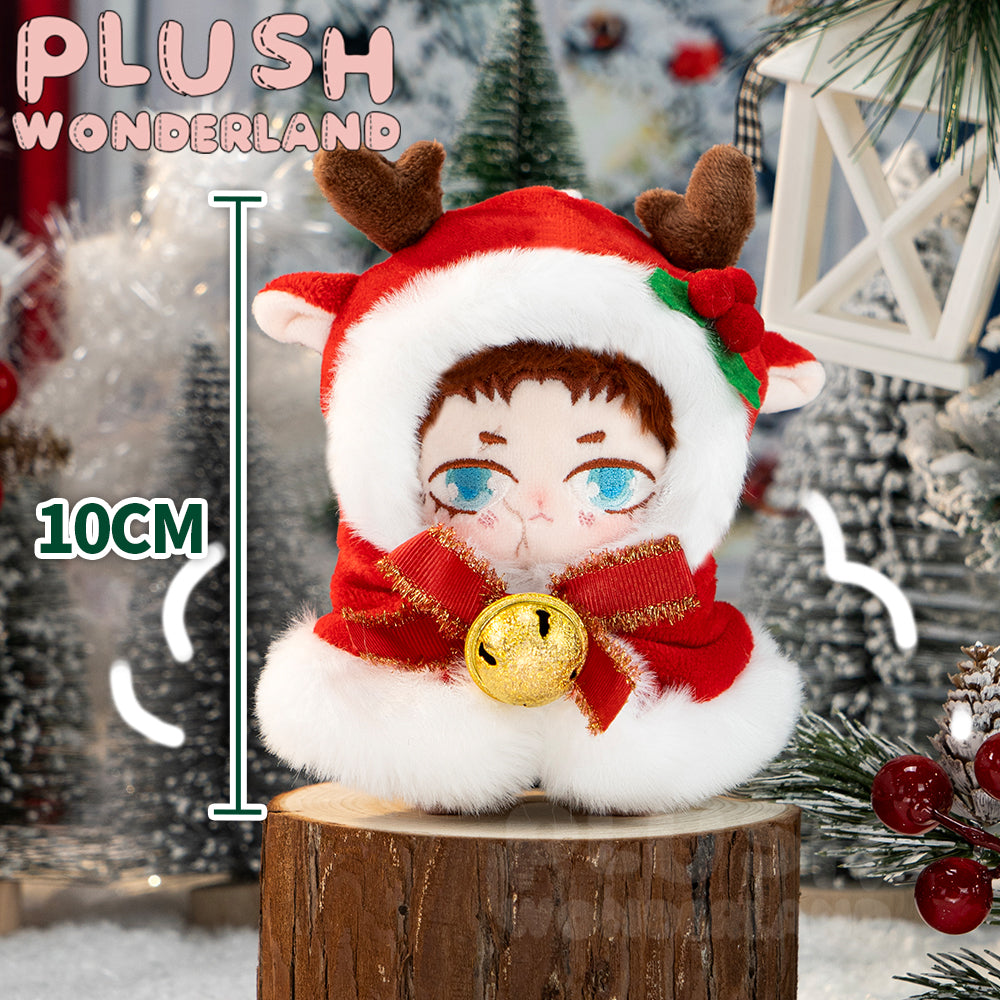 【IN STOCK】PLUSH WONDERLAND Christmas Cape/ Elk /Snowman Cotton Doll Clothes 10CM Keychain
