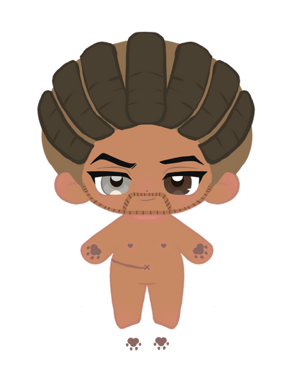 【Poll-Failed】PLUSH WONDERLAND Frontier Warlock Plushie Cotton Doll 20CM FANMADE