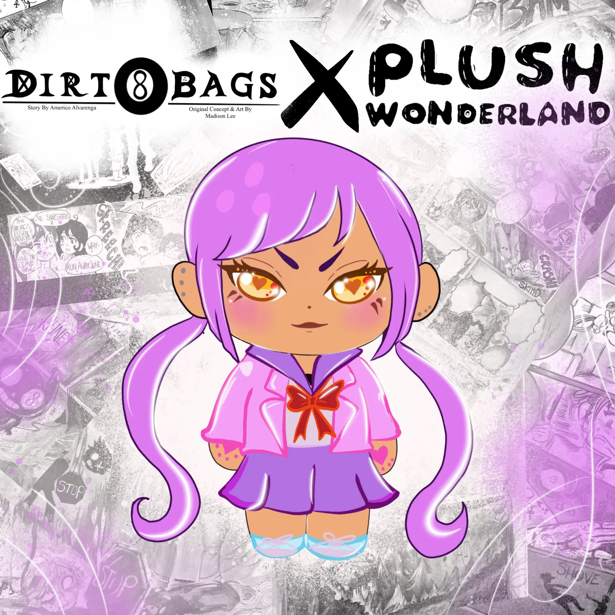 【Petition】DirtBags! Juniper Lee Plushies 20CM Cotton Doll   【Petition】DirtBags! Juniper Lee Plushies 20CM Cotton Doll