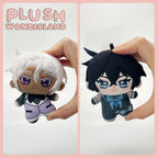【Plush Design】PLUSH WONDERLAND White Chocolate/Blue-eyed Vampire 10CM Doll Pendant Keychain FANMADE   【Plush Design】PLUSH WONDERLAND White Chocolate/Blue-eyed Vampire 10CM Doll Pendant Keychain FANMADE