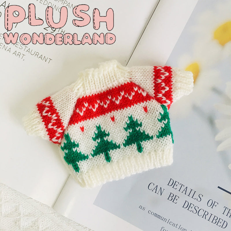 【INSTOCK】PLUSH WONDERLAND Christmas sweater 20CM Doll Clothes