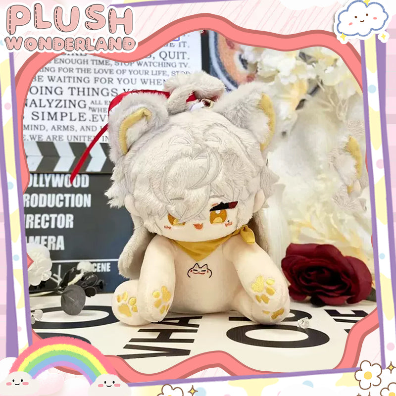 【Auf Lager】Plüschtier aus dem Wunderland, sitzend, aus Baumwolle, 15 cm, handgefertigt