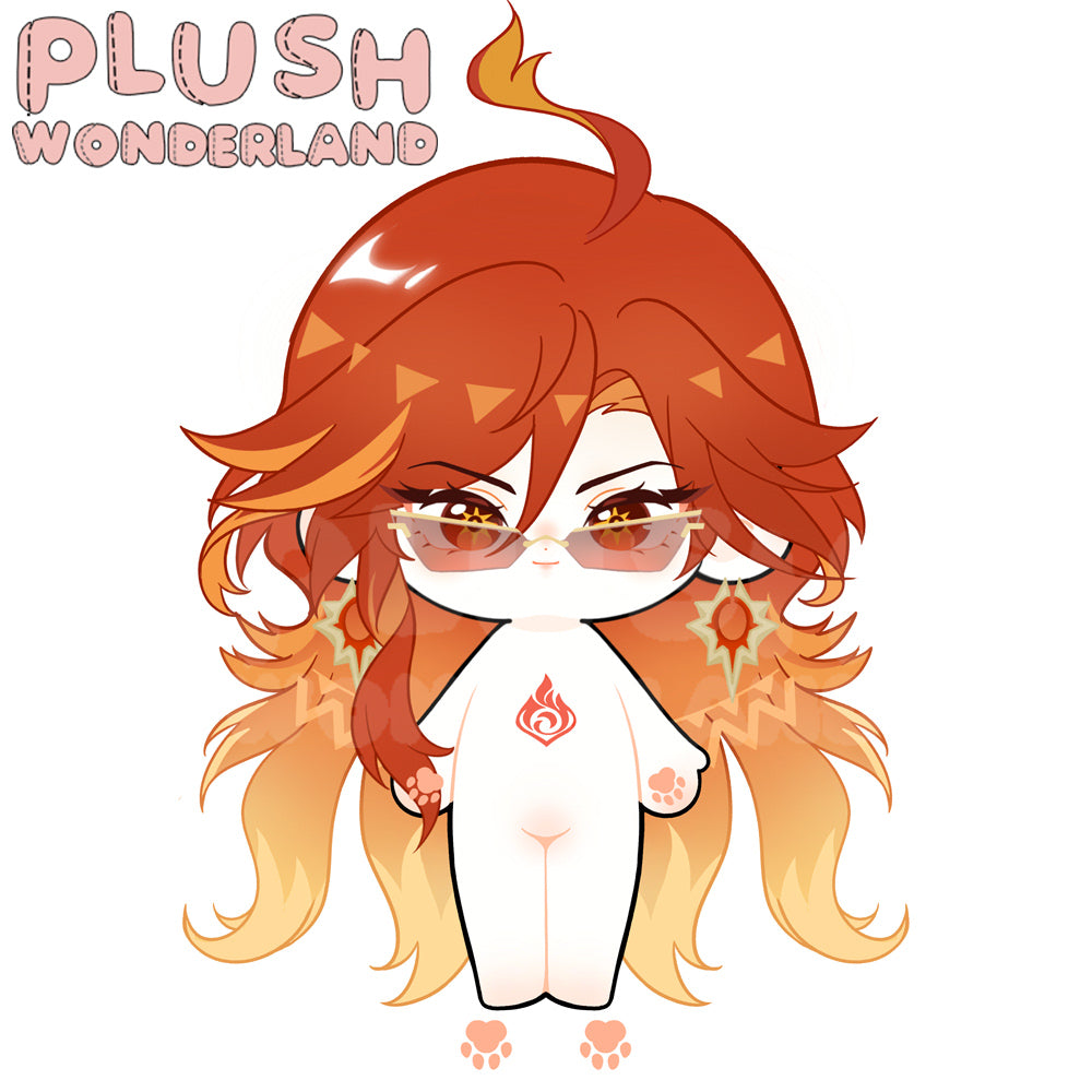 【Umfrage gescheitert】Plüschtier „Feuertänzerin“ aus dem Wunderland, 20 cm, Natlan, Fan-Herstellung