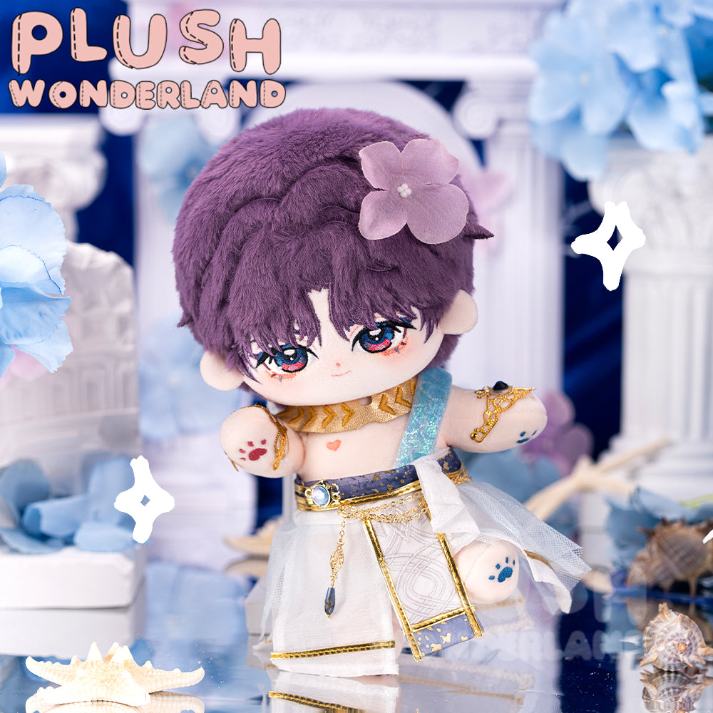 【VORVERKAUF】Plüschtier „Prinz der Meerjungfrau“ aus dem Wunderland, 20 cm, aus Baumwolle, Fan-Herstellung