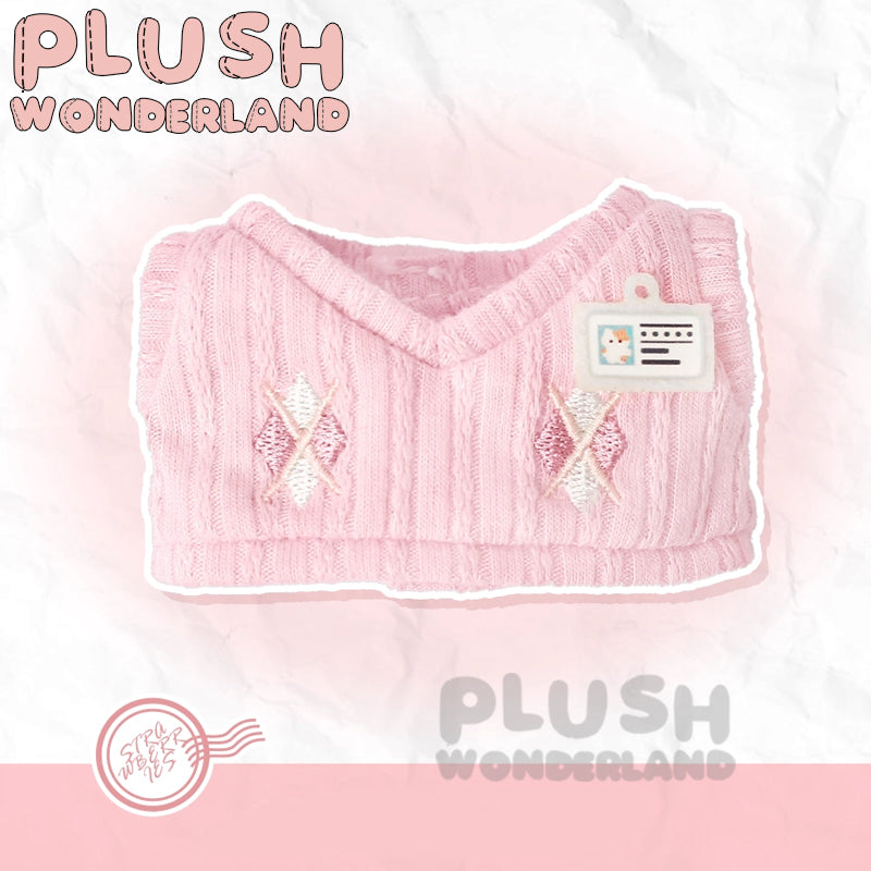 【Auf Lager】Plüsch-Wunderland-Schuluniform, weicher Stil, 10 cm Puppenkleidung