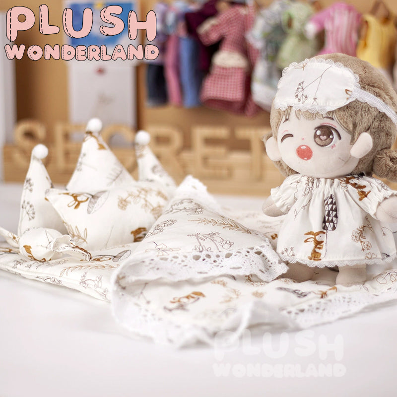 【IN STOCK】PLUSH WONDERLAND Sleepshirts And beddings Plushies Cotton Doll Clothes 20 CM