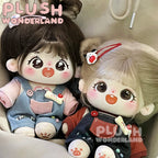 【Auf Lager】Plüsch-Wunderland-Overall, Baumwollpuppenkleidung, 20 cm