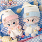 【Auf Lager】Plüsch-Wunderland-Puppenkleidung: Niedliche Wolke, weich, blau-rosa, 10 cm/20 cm