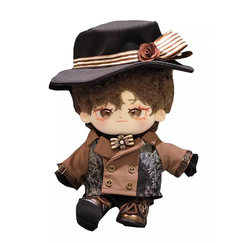 【In Stock】PLUSH WONDERLAND 20CM Clothes Brown Gentleman's Suit